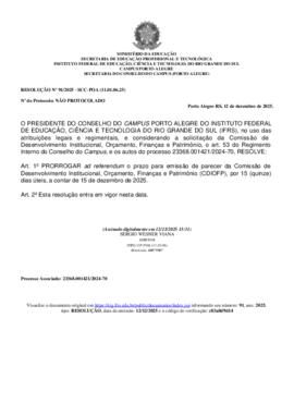 Resolução 091/2025 ad referendum