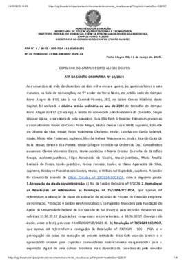 Ata 001/2025 - Reunião Ordinária