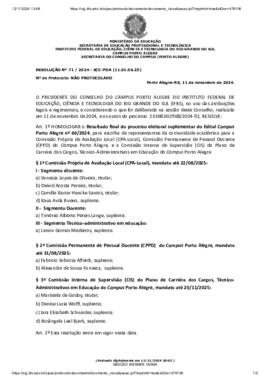 Resolução 071/2024