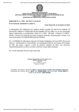 Resolução 004/2025 ad referendum - anulada