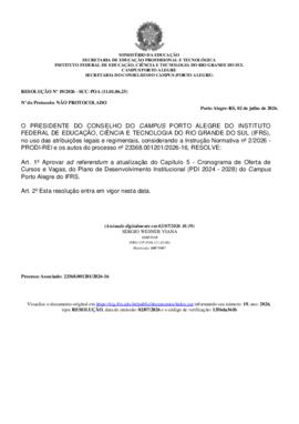 Resolução 019/2026 ad referendum