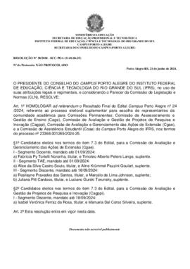 Resolução 030/2024 ad referendum