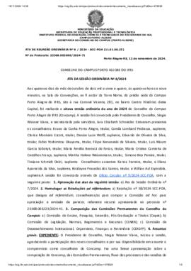 Ata 008/2024 - Reunião Ordinária