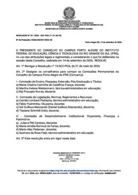 Resolução 032/2026