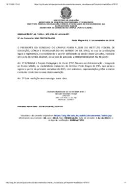 Resolução 068/2024