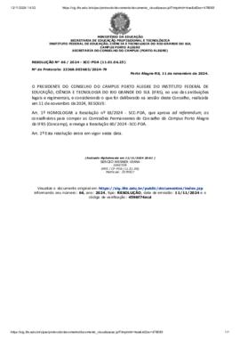 Resolução 066/2024