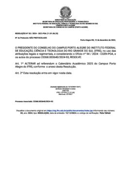Resolução 083/2024 ad referendum - revogada