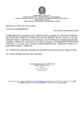 Resolução 077/2024 - retificada
