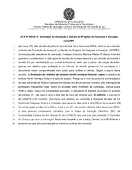 Ata CAGPPI 09/2019
